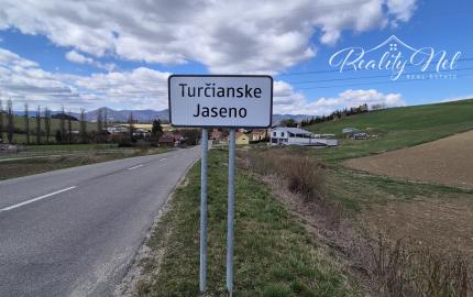 Slnečný pozemok v Turčianskom Jasene len 8km od Martina hneď za tabuľou Horný Kalník