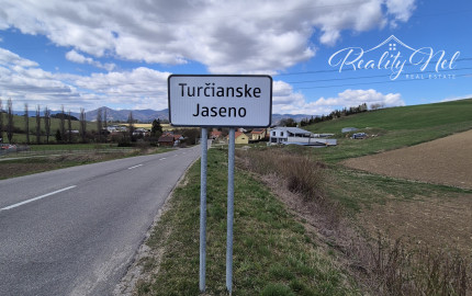 Slnečný pozemok v Turčianskom Jasene len 8km od Martina hneď za tabuľou Horný Kalník